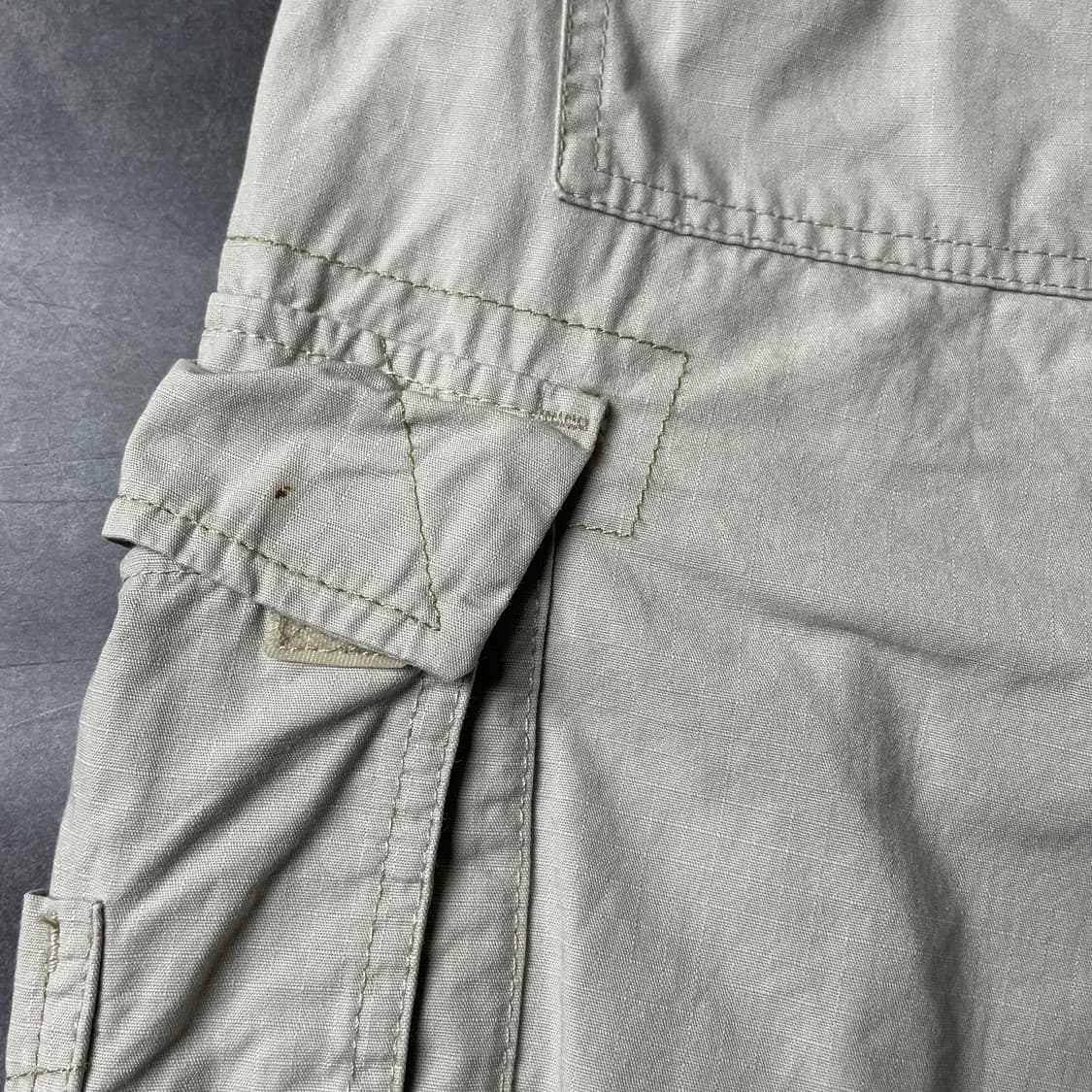 WRANGLER 랭글러 빈티지 아이보리 카고 하프 팬츠 A00751 상품이미지8