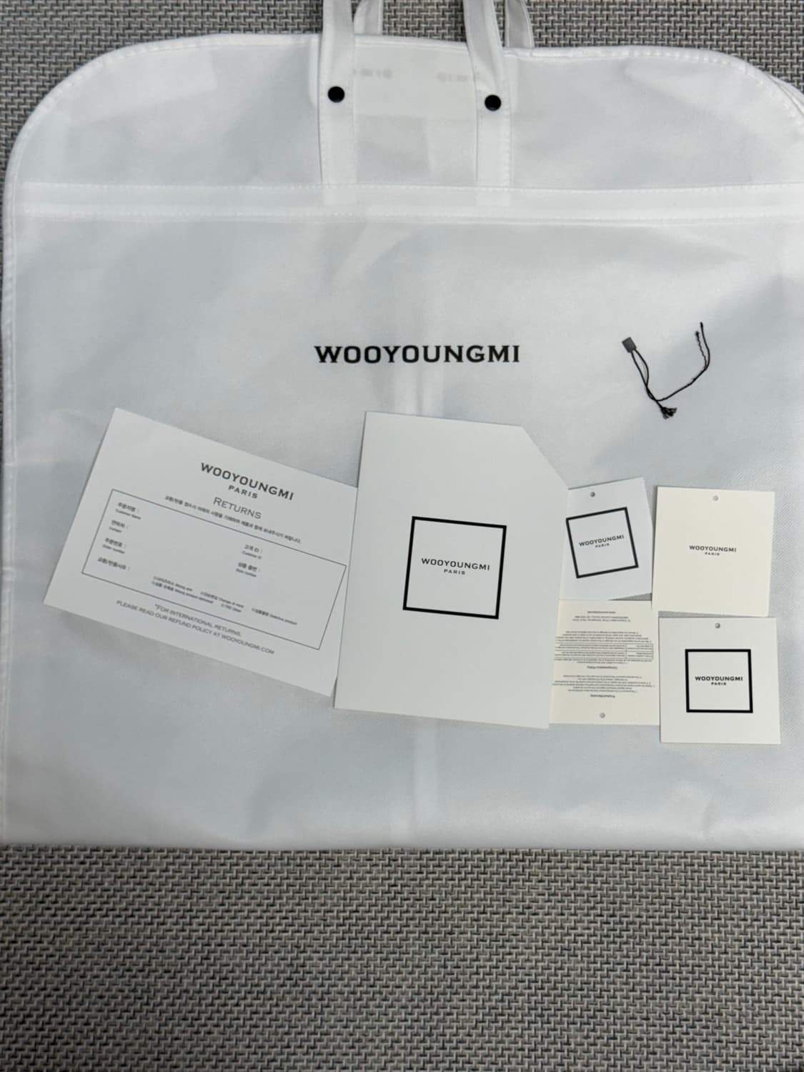 우영미 하이넥 데님 자켓 상품이미지3