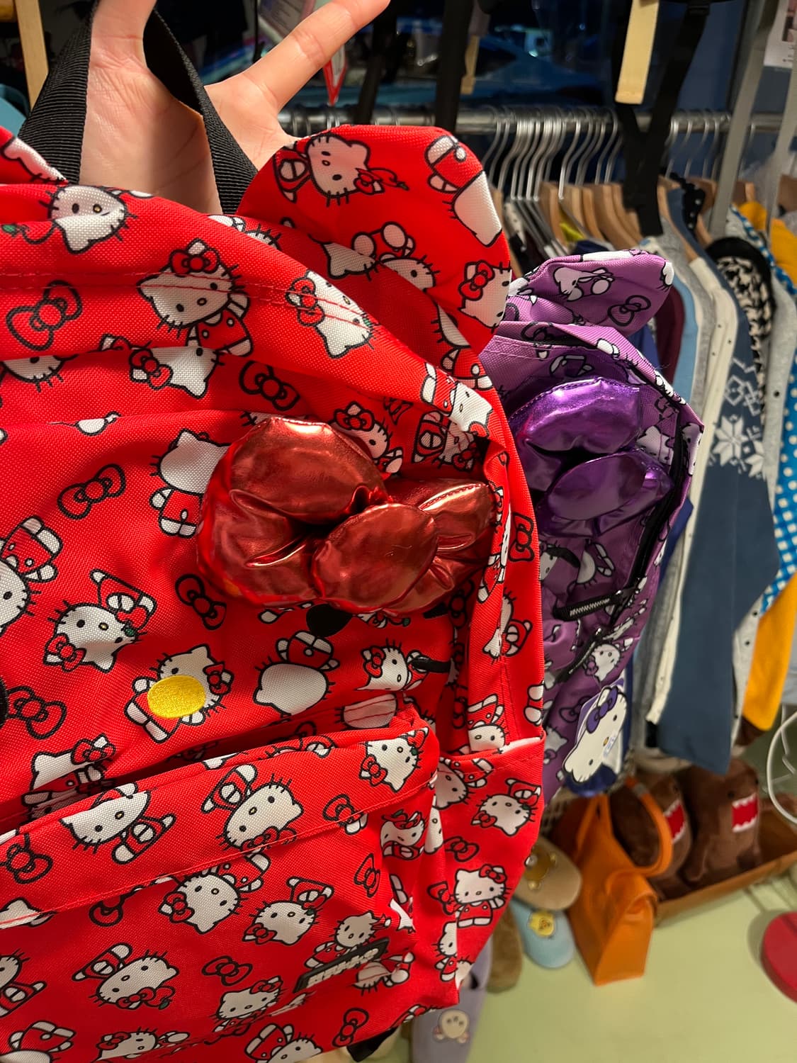 2015 레드 키티 백팩 🎒 상품이미지4