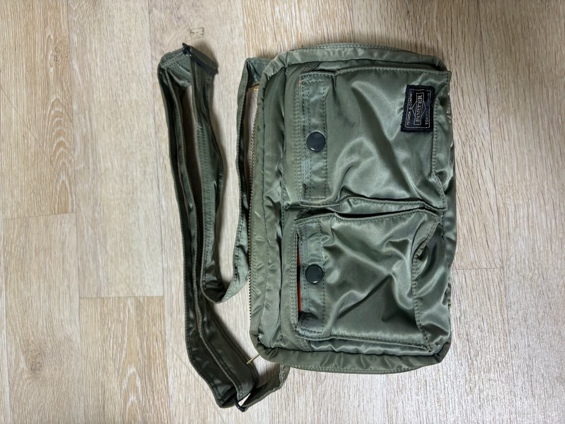 포터 올 뉴 탱커 슬링백 세이지 그린 상품이미지6