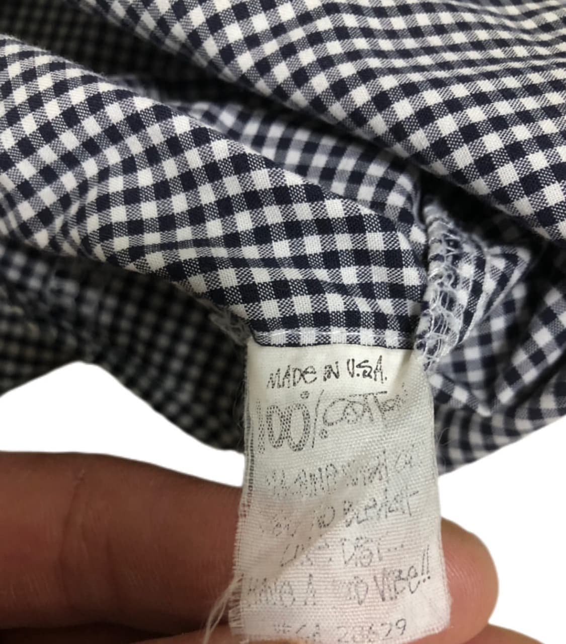 90s stussy made in usa 체크셔츠 (M) 상품이미지5