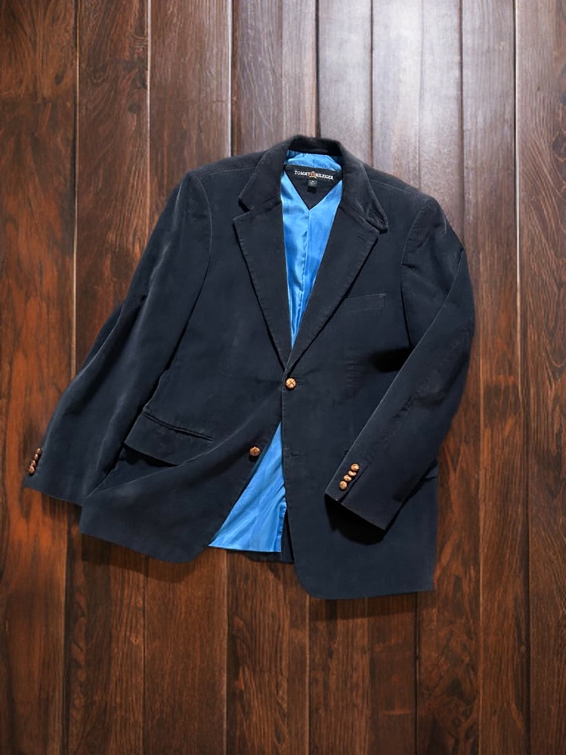 00s 타미힐피거 코듀로이 테일러드 블레이저 상품이미지1