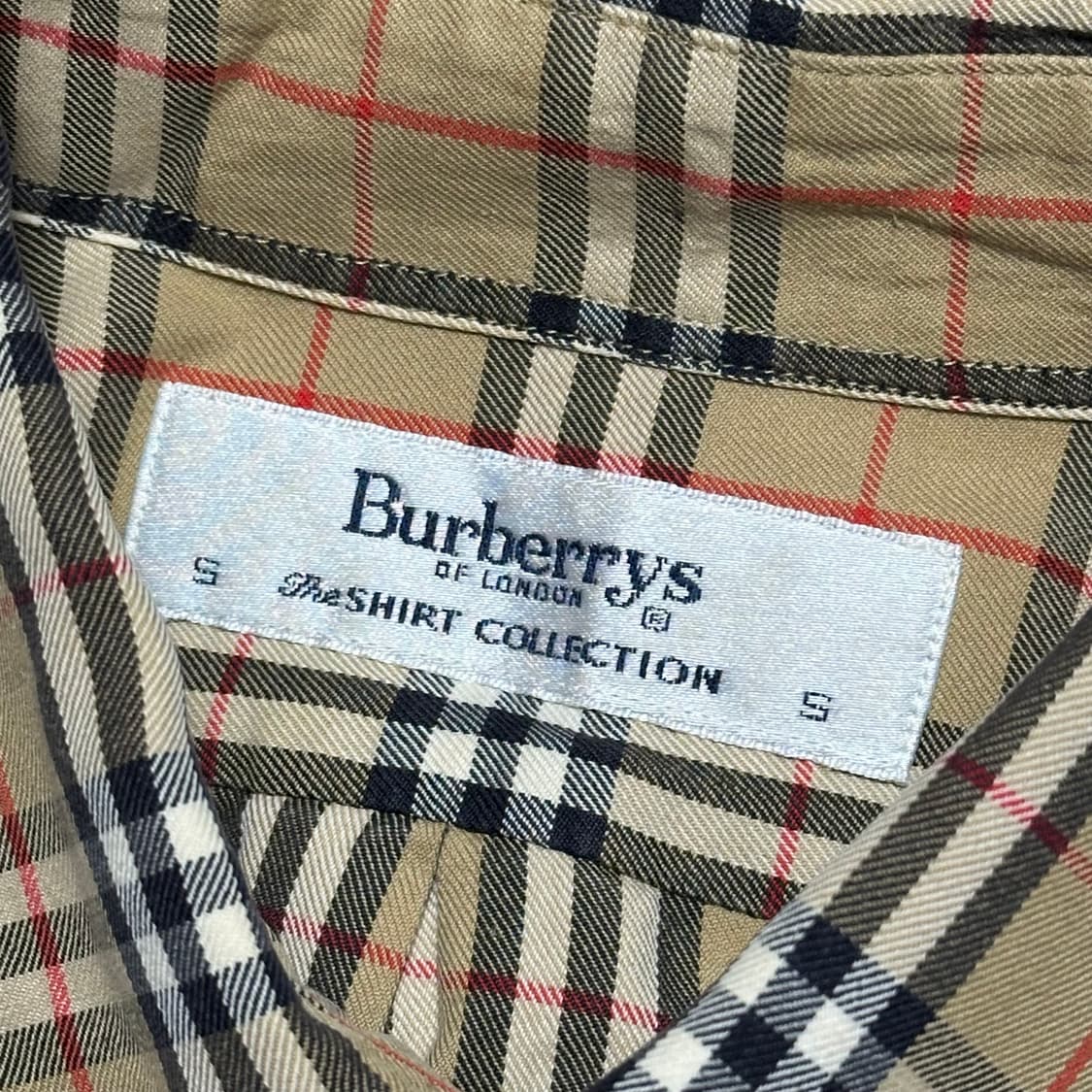 S 버버리 노바체크 반팔 셔츠 상품이미지4