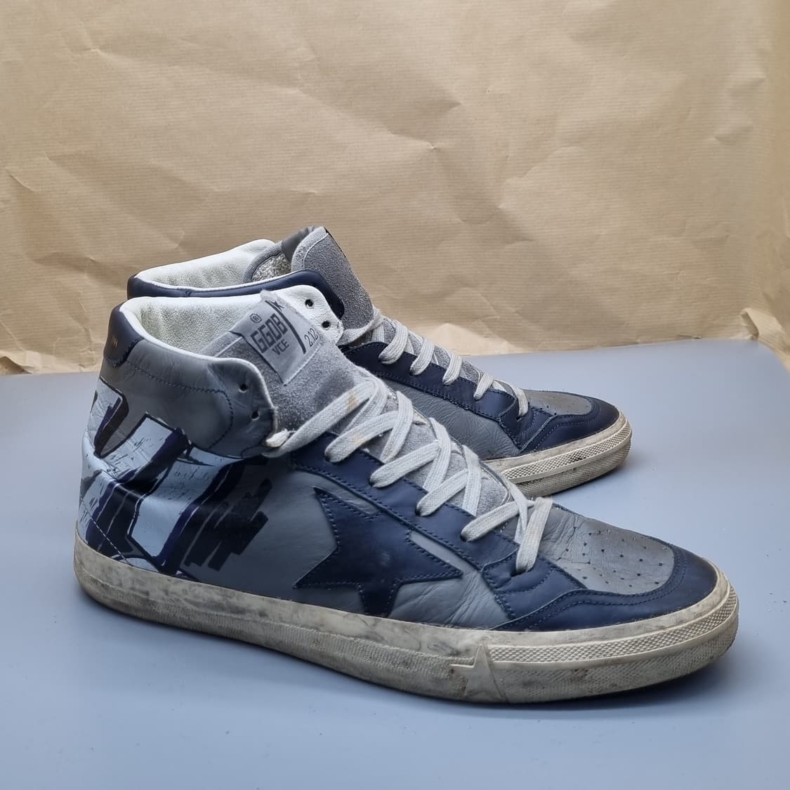 골든구스 2.12 남성하이탑42 270 상품이미지1