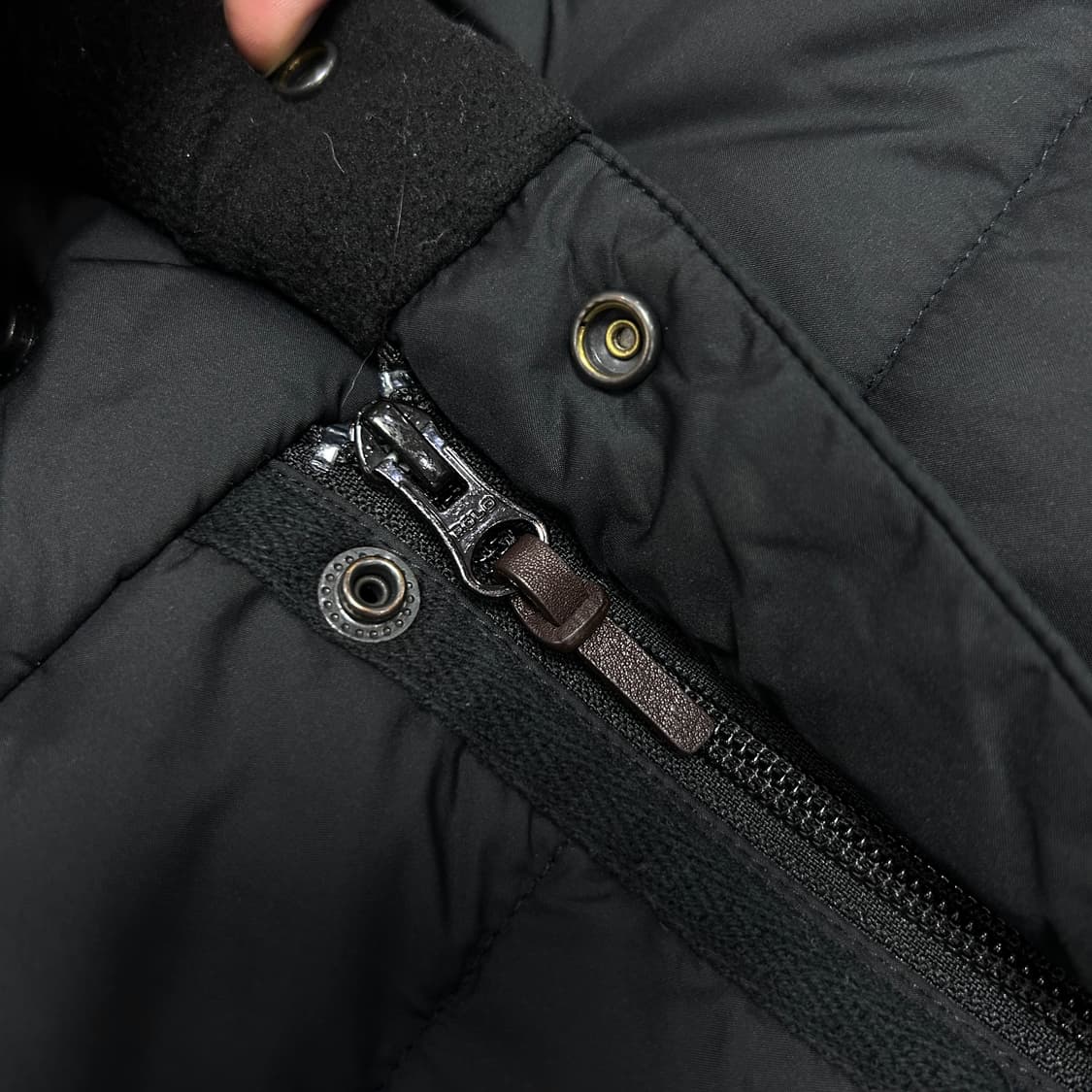 폴로 스몰포니 블랙 푸퍼 패딩(L(14-16)) 상품이미지6