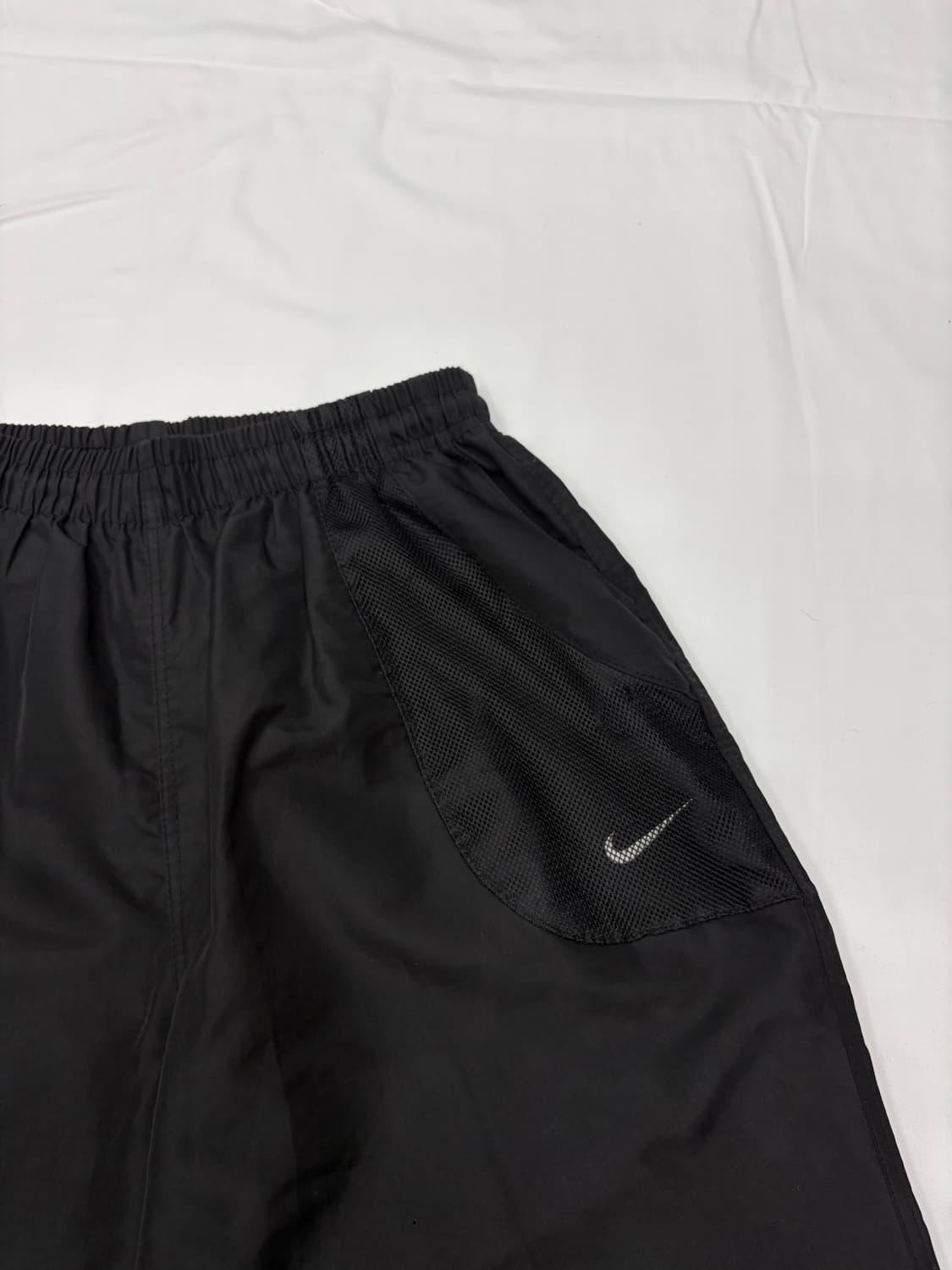 나이키 블랙 밴딩 트랙 팬츠 반바지 상품이미지2
