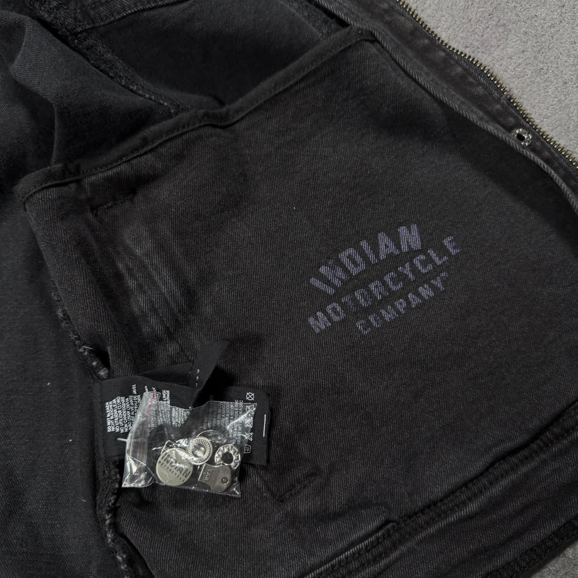 인디언 모토사이클 데님 라나 베스트 자켓 상품이미지5