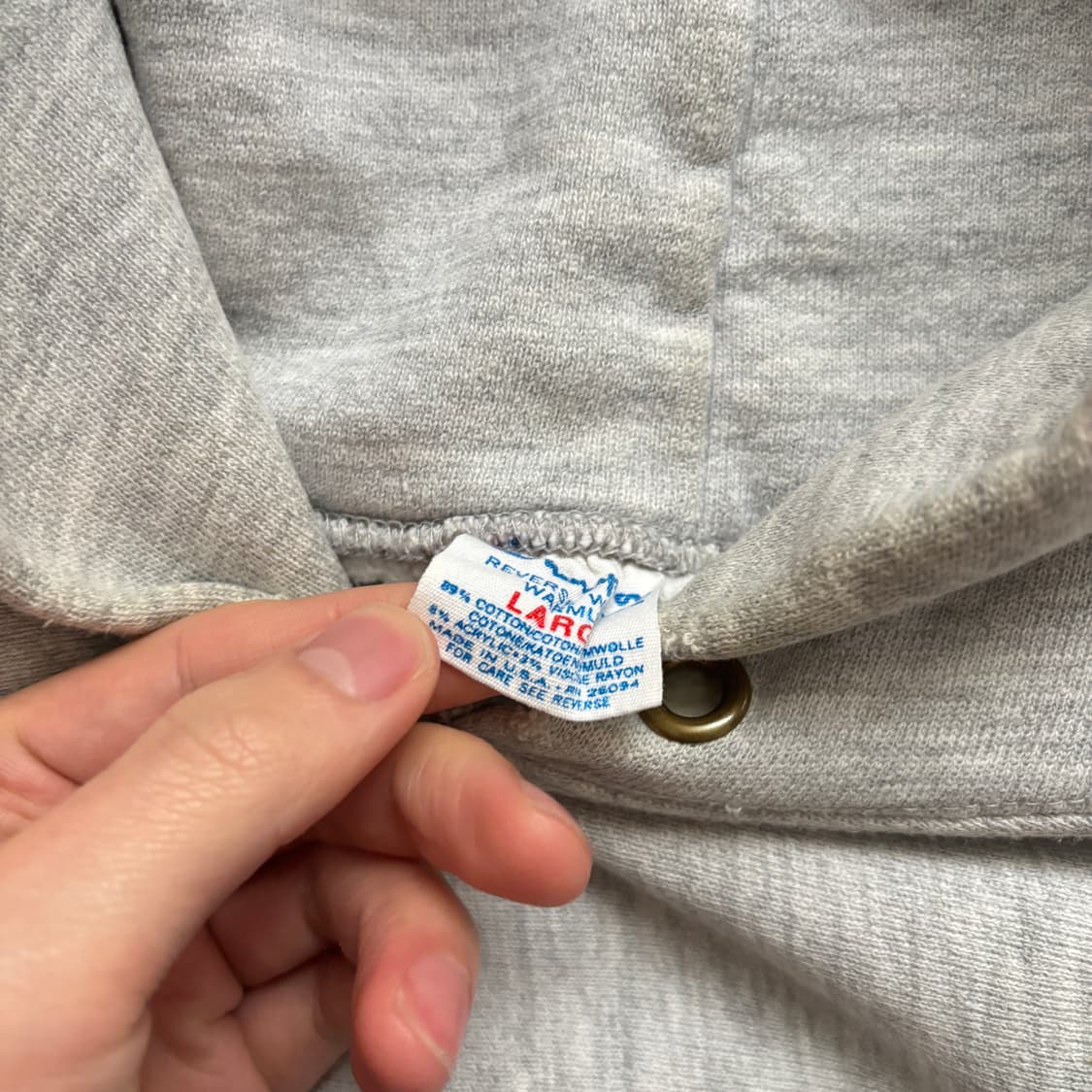 80s 챔피온 리버스위브 후드 상품이미지2