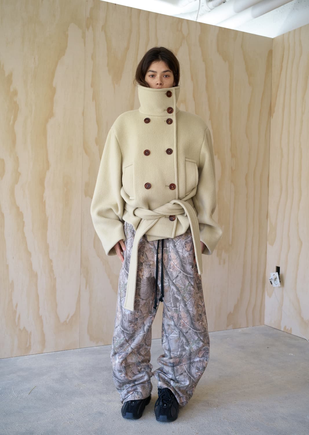 에스이오 로고 리얼트리 스웻팬츠 상품이미지3