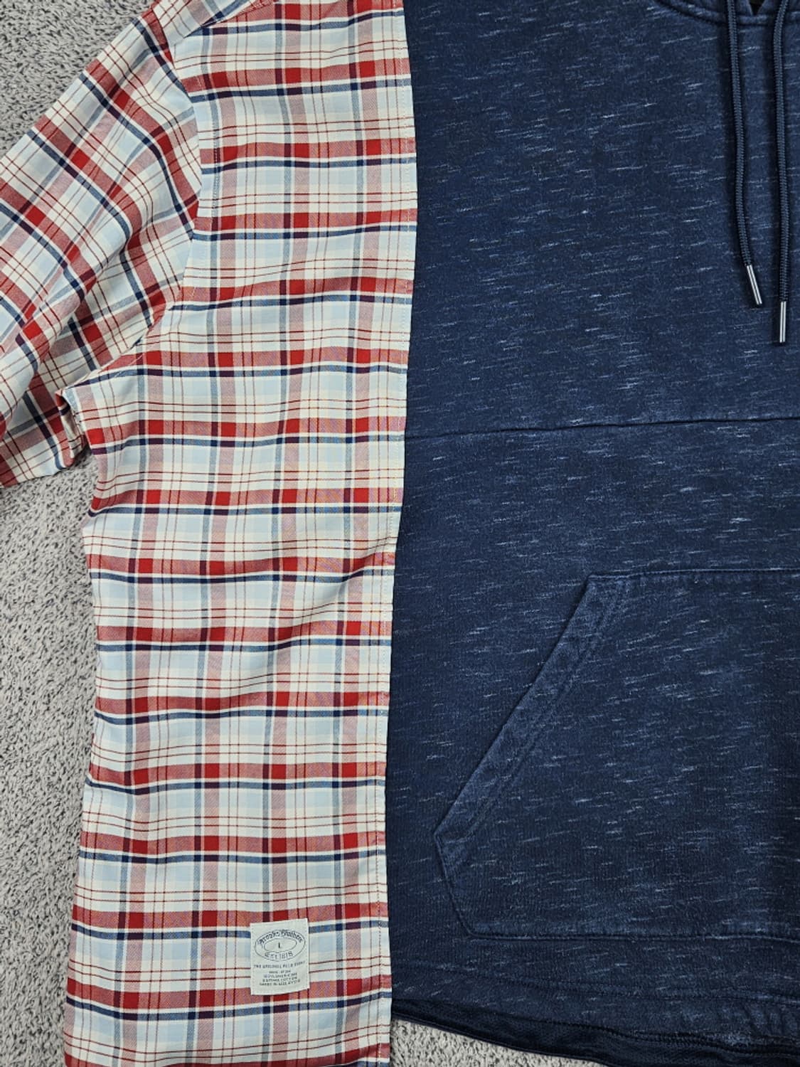 레이어컷 믹스드 아디다스X브룩스 커스텀 후디 (상세설명참조)/ 10224 상품이미지6