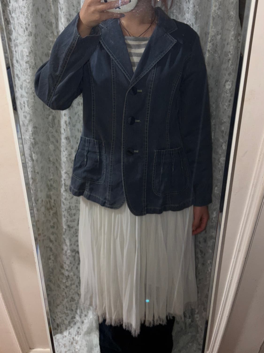 Blue matcha jacket 상품이미지6