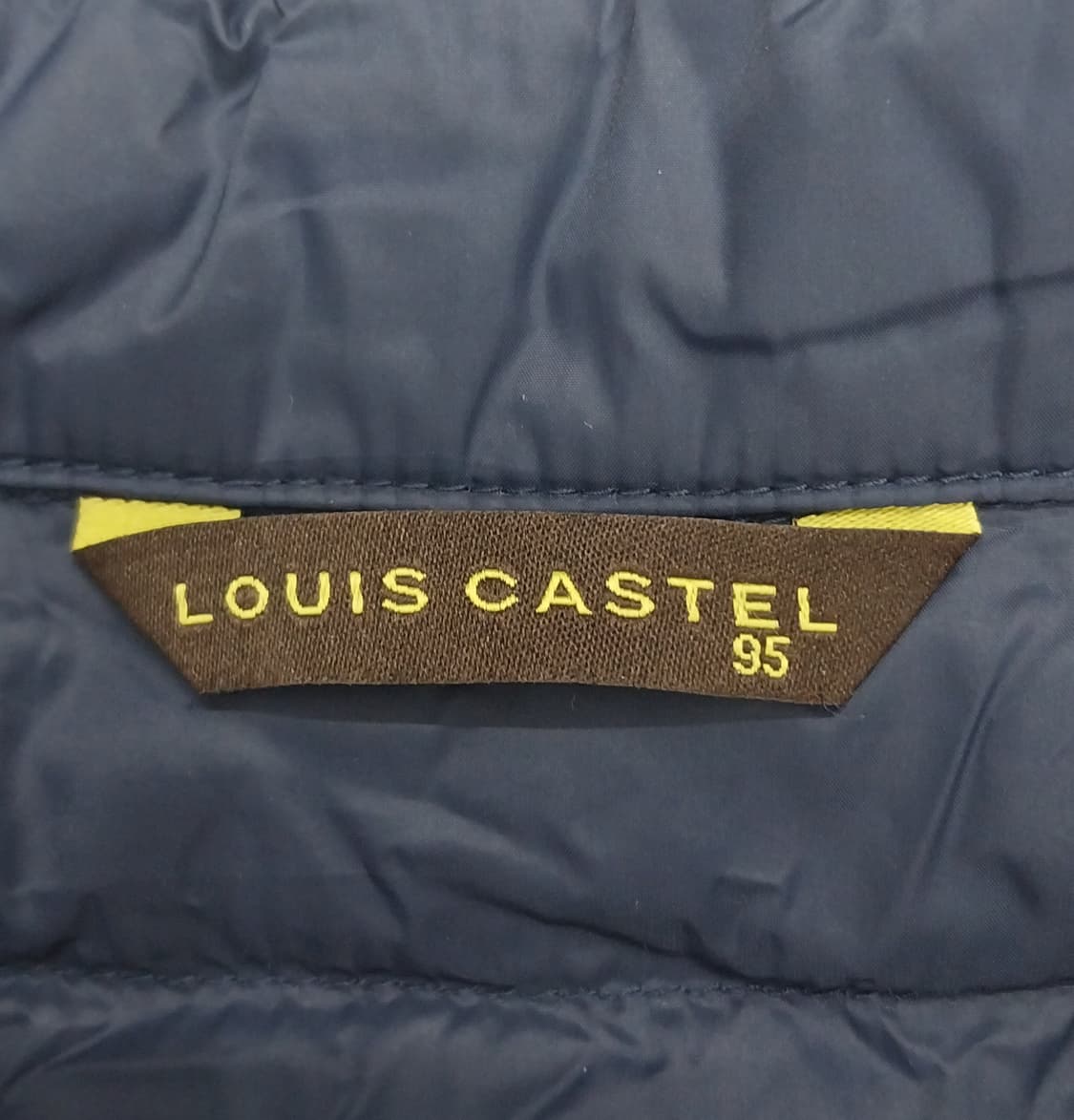 루이까스텔 골프 네이비 덕다운 경량 패딩조끼 95 상품이미지4