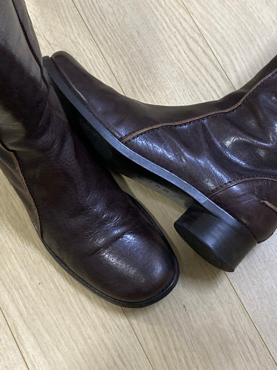 Tsumori Chisato Walk 브라운 롱부츠 상품이미지9