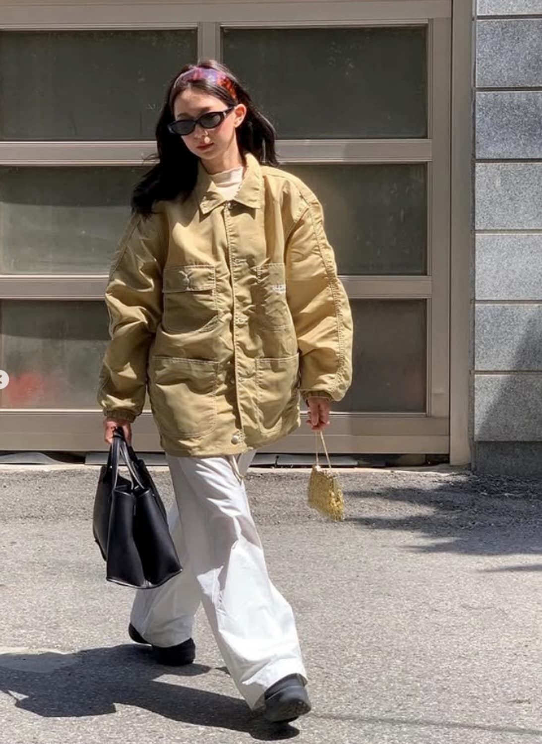 슈프림 나일론 초어 자켓 탄 Supreme 피버자켓 상품이미지1