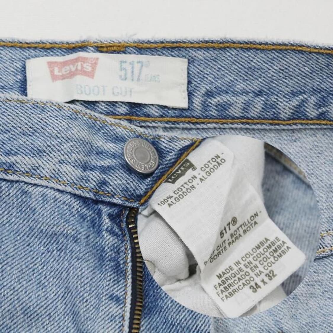 (착용컷) 리바이스 517 부츠컷 진 (33-34) 상품이미지6