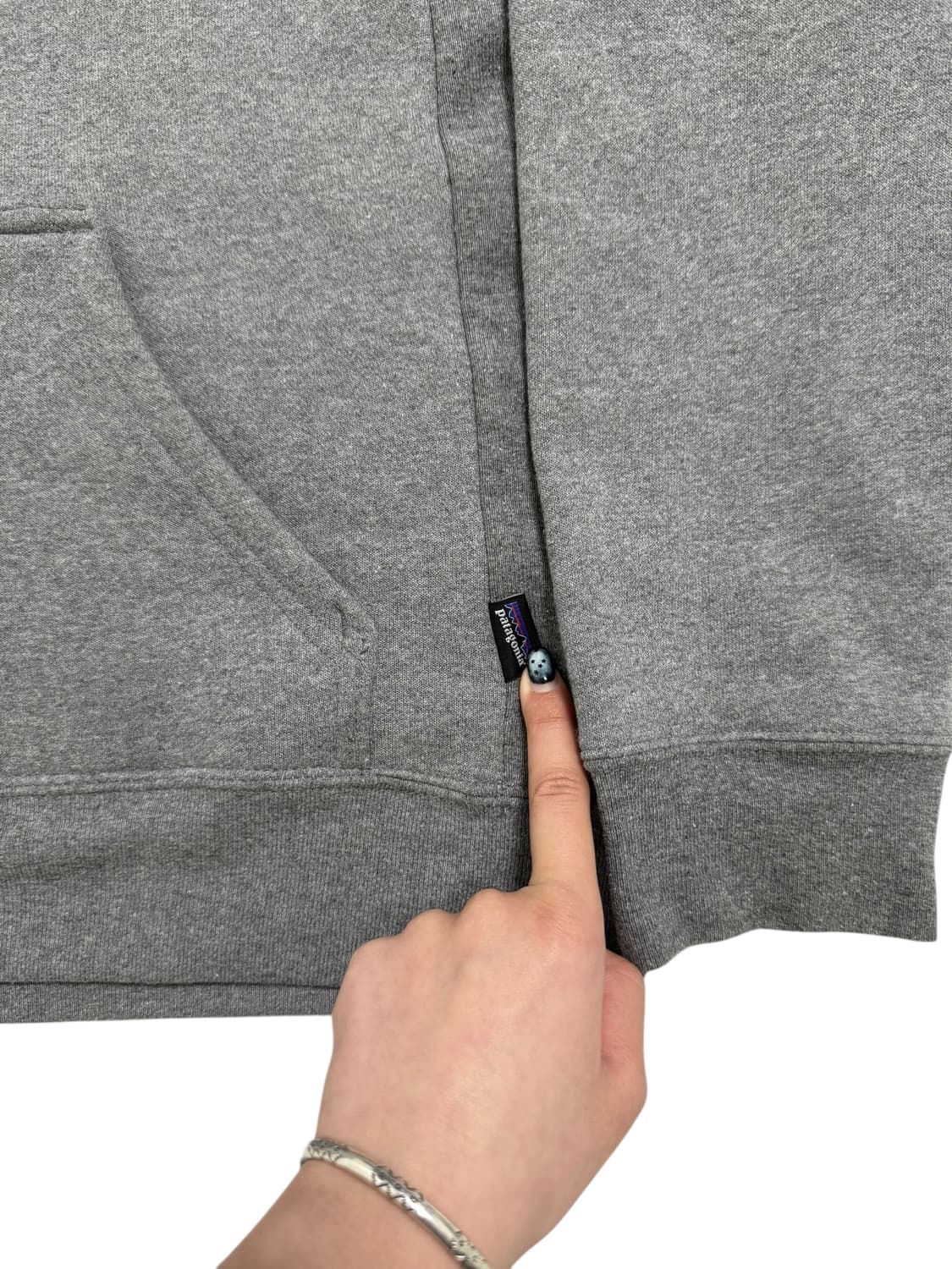 파타고니아 그레이 후드티 상품이미지8