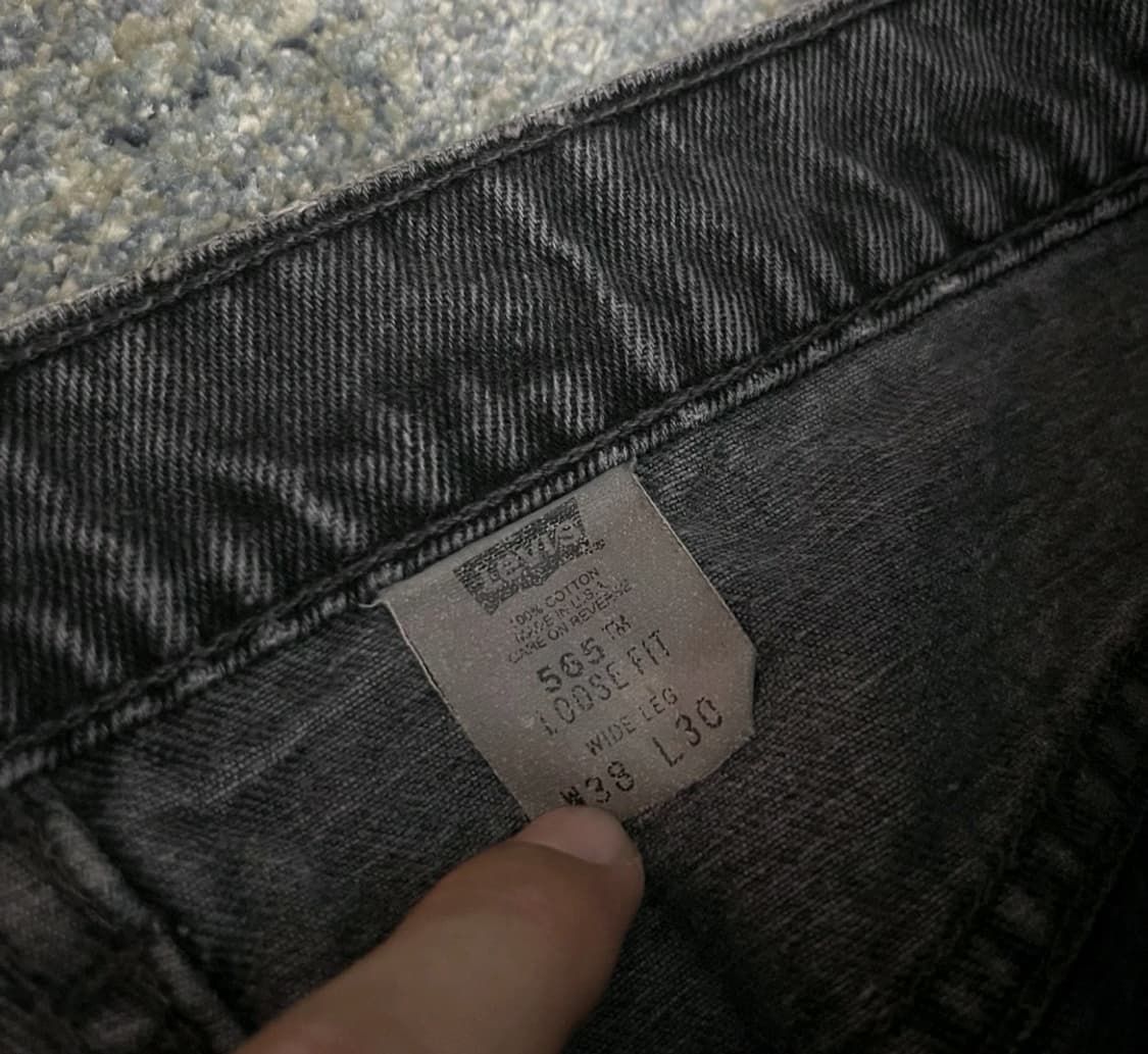 90s levis 565 wide leg 상품이미지3