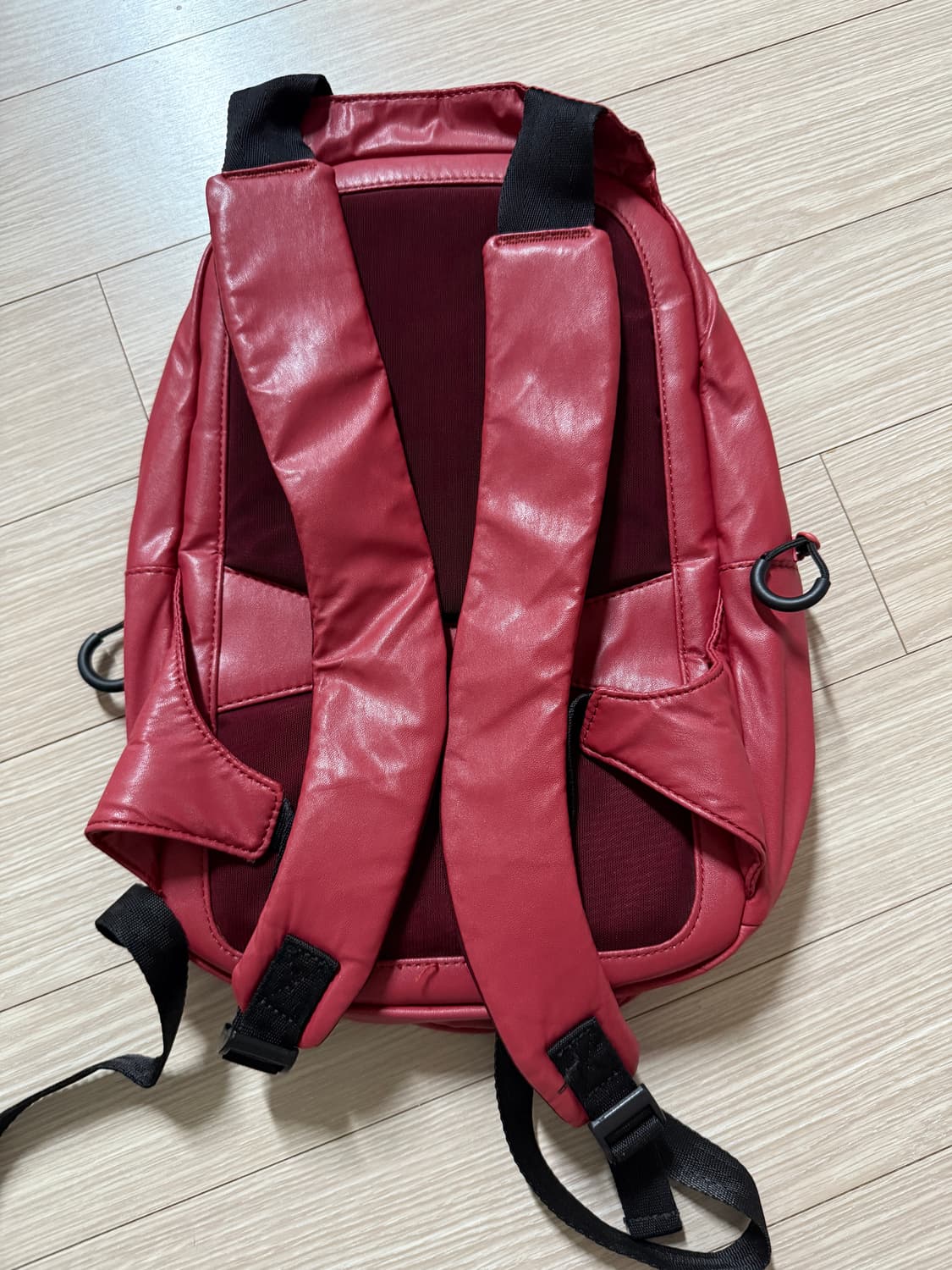 미스치프 롬버스 미니 백팩 페이디드 레드 상품이미지4