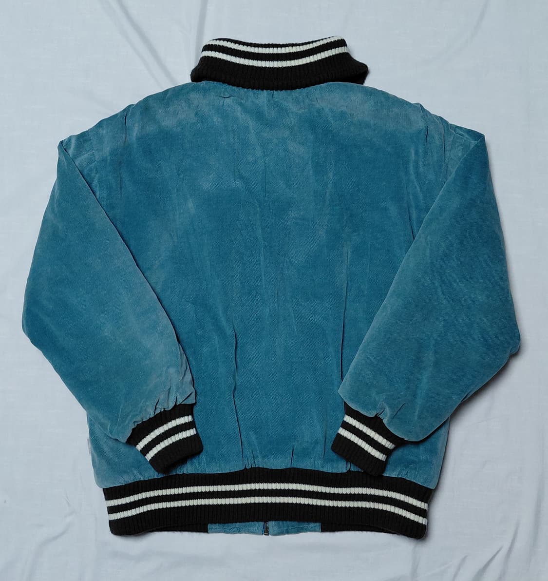 [M] 90s Woolrich x 골드윈 재팬 코듀로이 퀼팅 블루종 상품이미지9