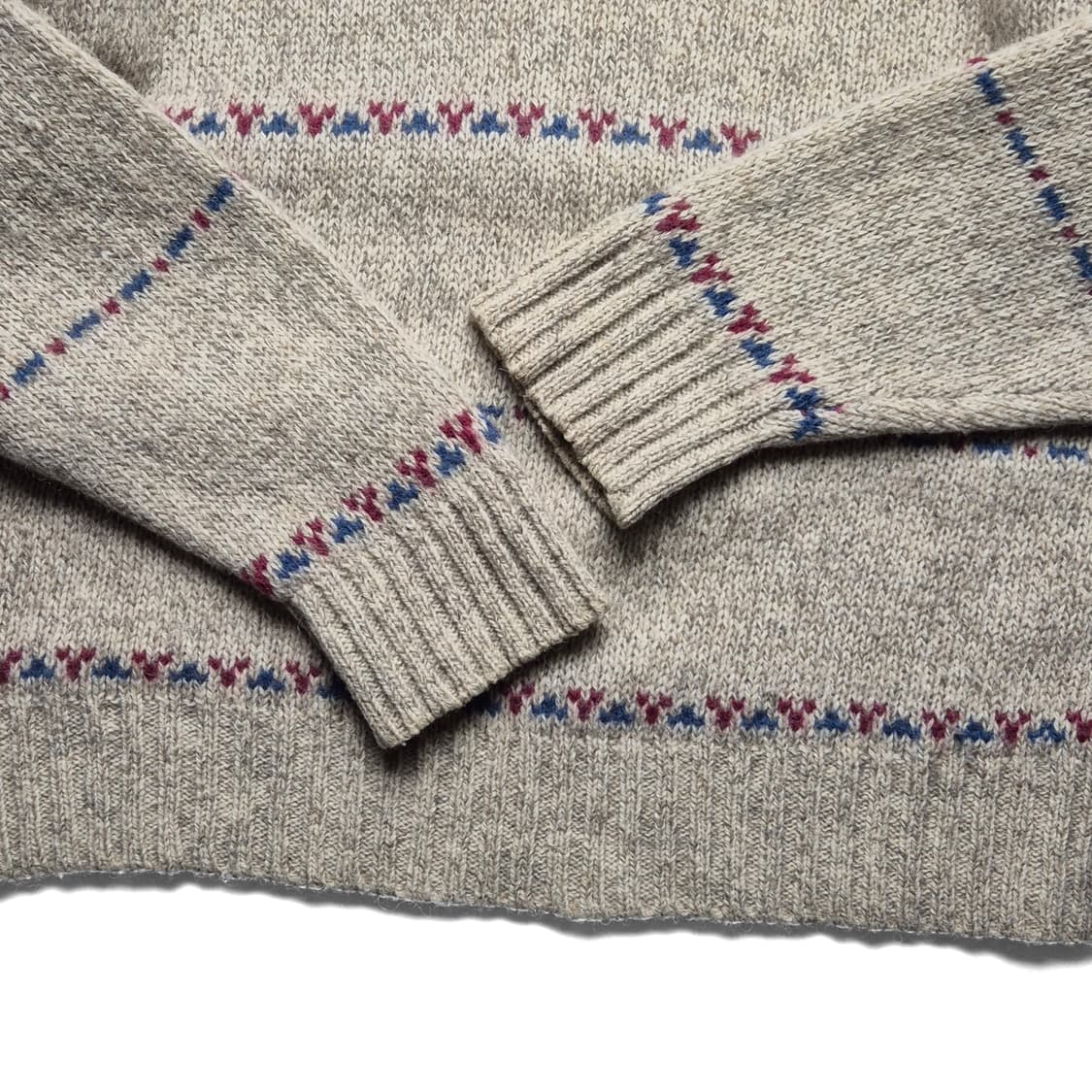 [M] 에디바우어 90s 빈티지 스트라이프 울 니트 상품이미지8