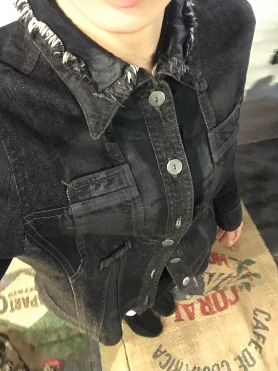 Intellection denim jacket 상품이미지3