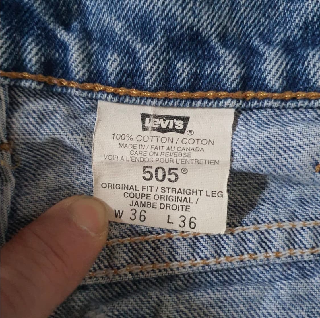 90s 리바이스 505  상품이미지6
