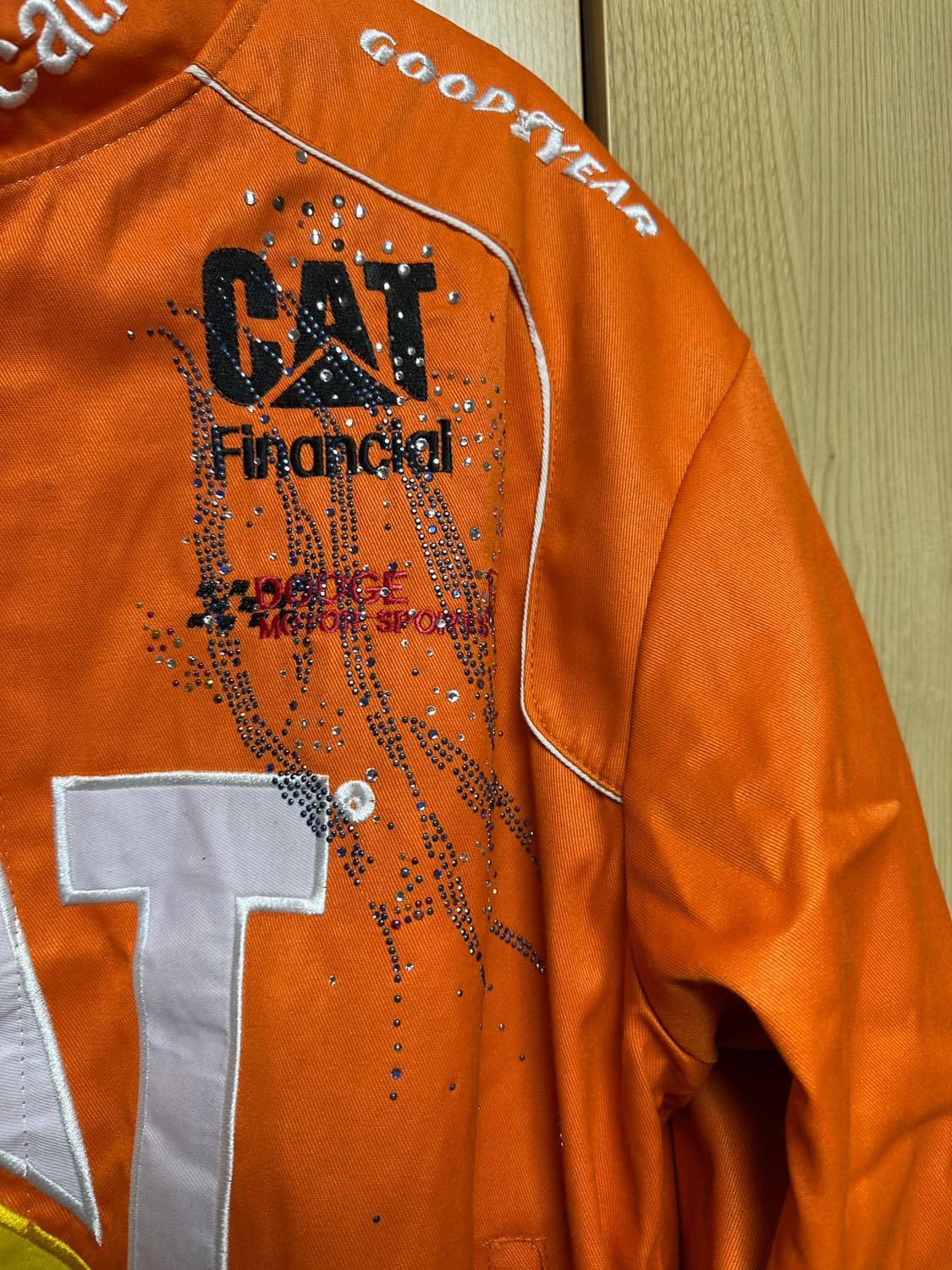 Vintage cat racing 큐빅 자켓 xl 상품이미지3