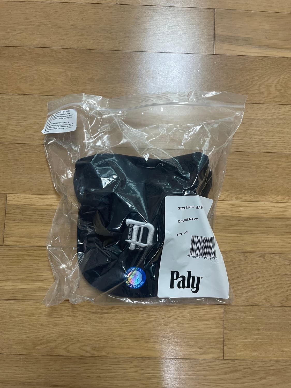 팔리할리우드 P캡 네이비 새재품 판매합니다. 상품이미지1