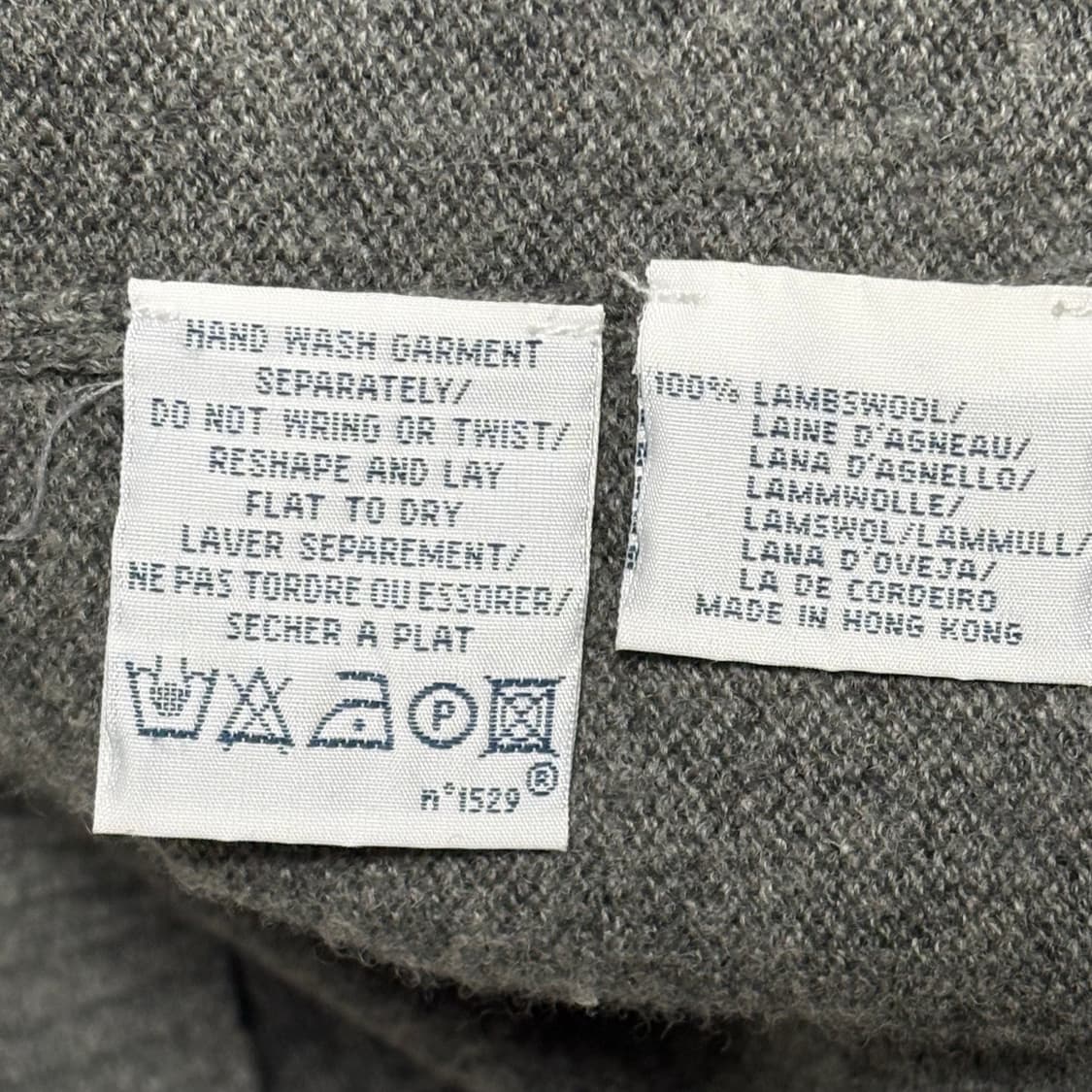 S 폴로랄프로렌 그레이 브이넥 니트 상품이미지5