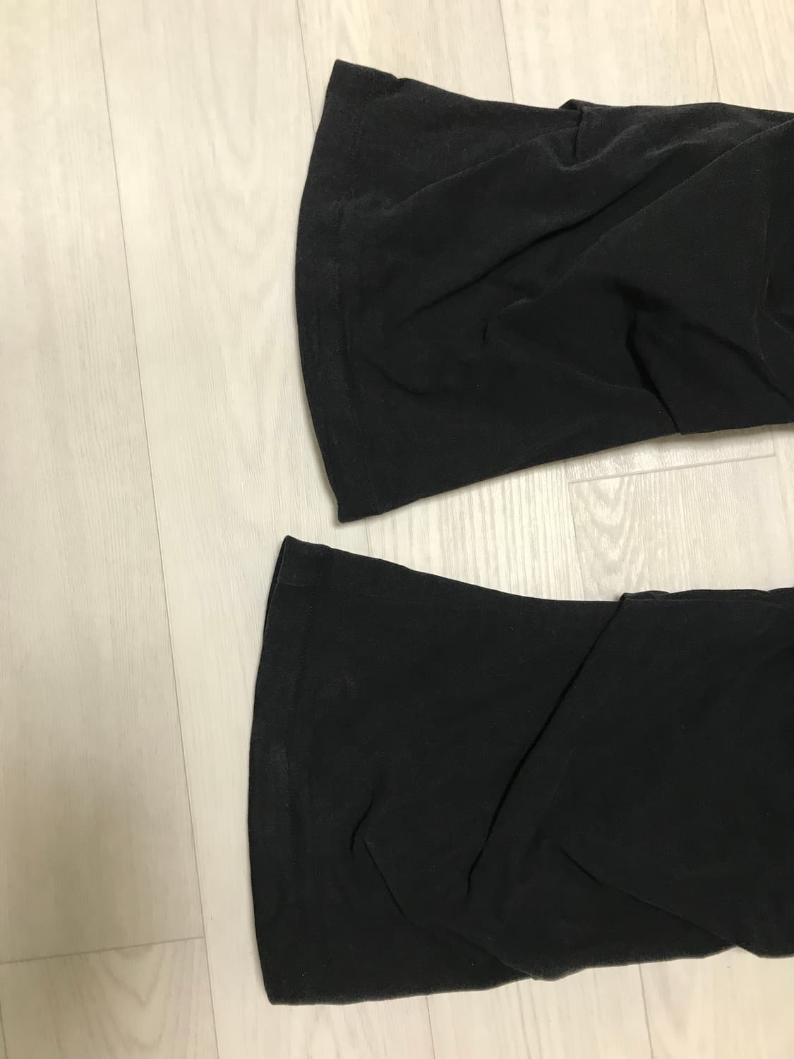 미세키서울 Shirring bootscut pants BLACK   상품이미지5