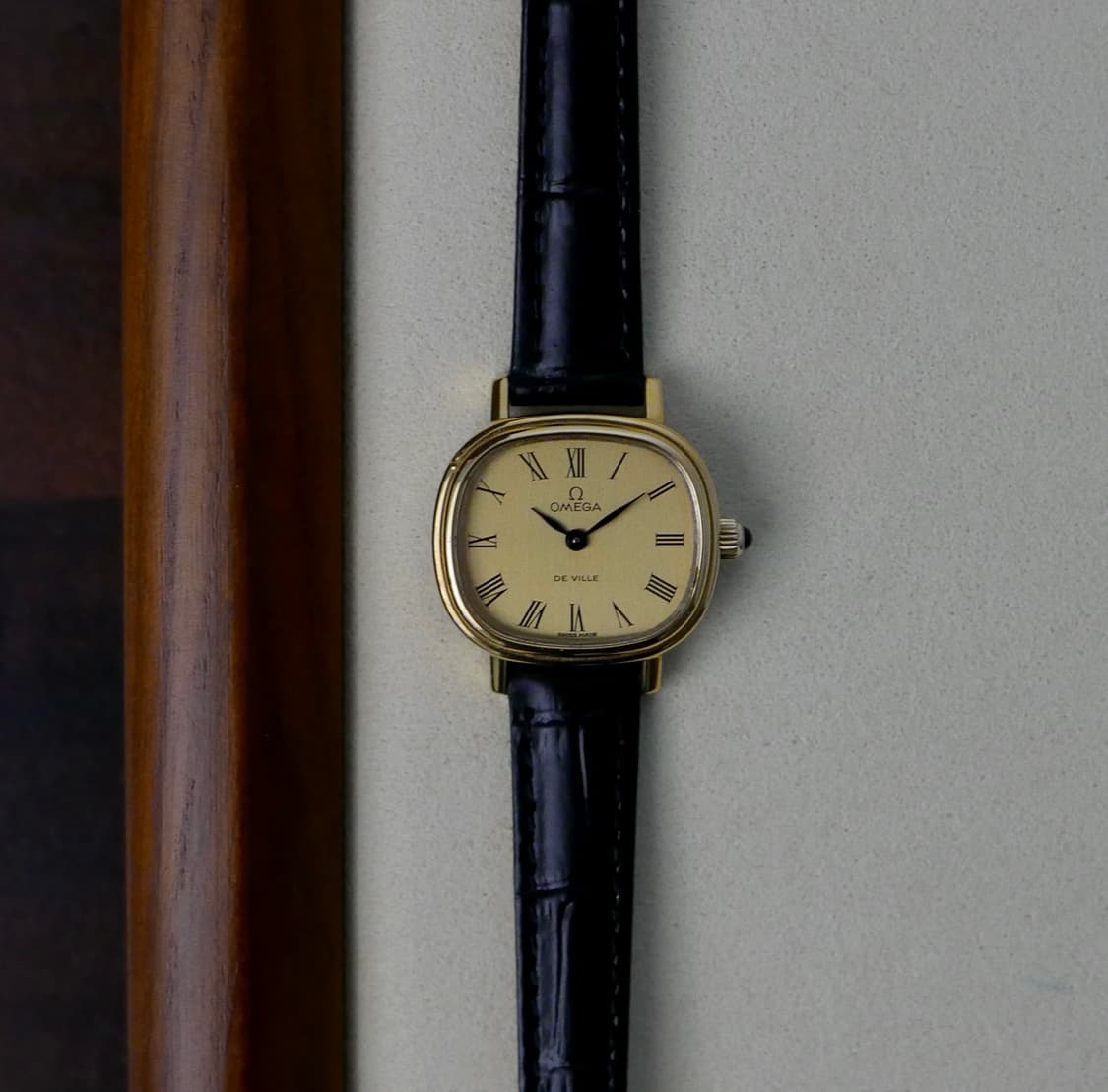 오메가 빈티지 드빌 엘립스 로만 여성용 시계 상품이미지2