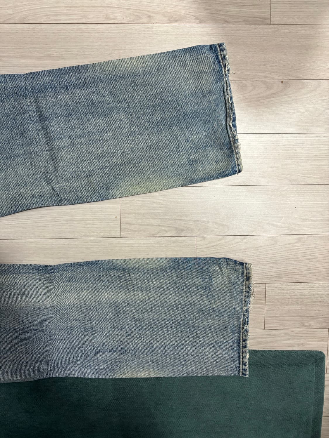 RECTO 렉토 디스트로이드 루즈핏 데님 청바지 상품이미지4