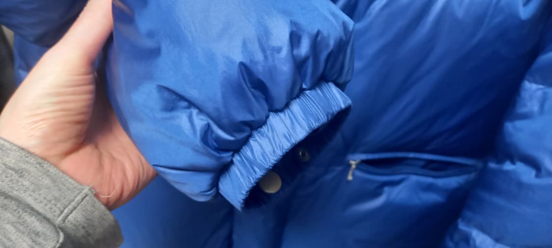 에잇세컨즈 하프넥 패딩 블루 XL 상품이미지3