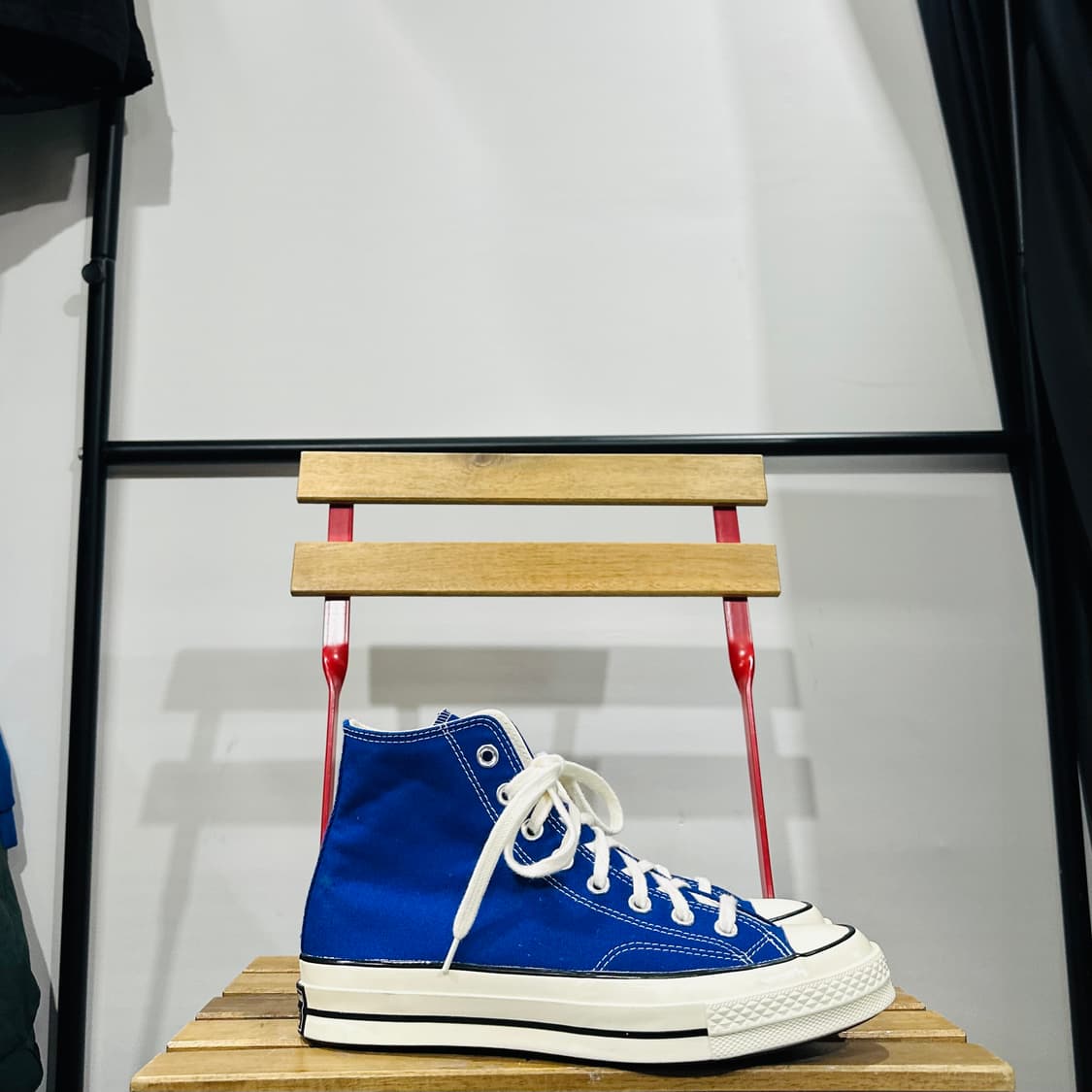 260) 컨버스 운동화 남성 남자 신발 척테일러 70s 하이 블루 상품이미지1