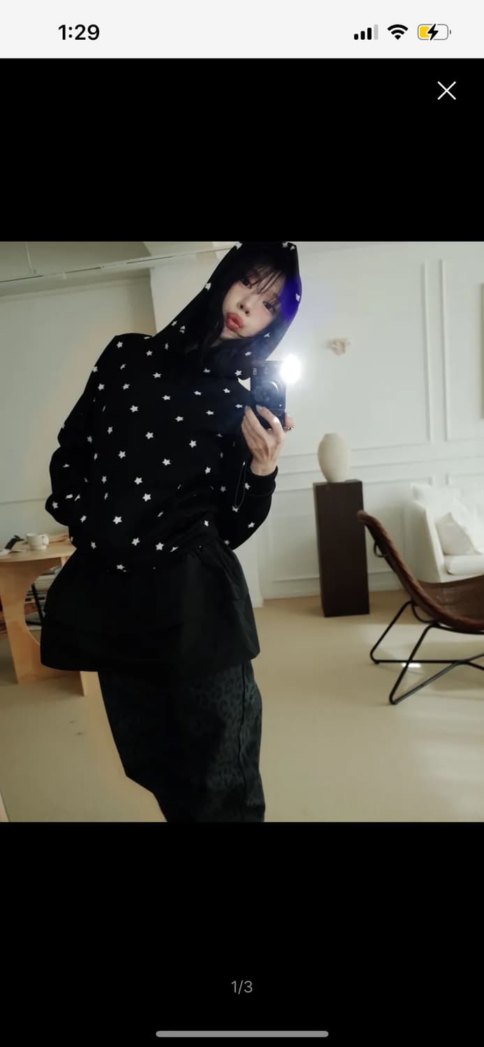 오피쉬 미니스타 후디 블랙 상품이미지1