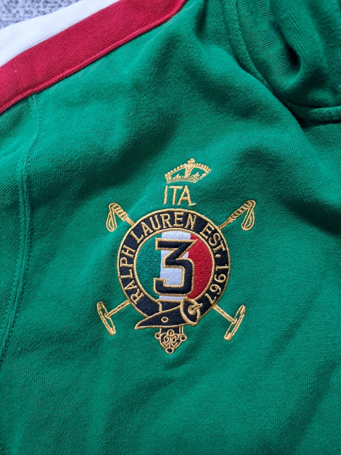 폴로 랄프로렌의 이탈리아 빅 포니 트랙 자켓 상품이미지4