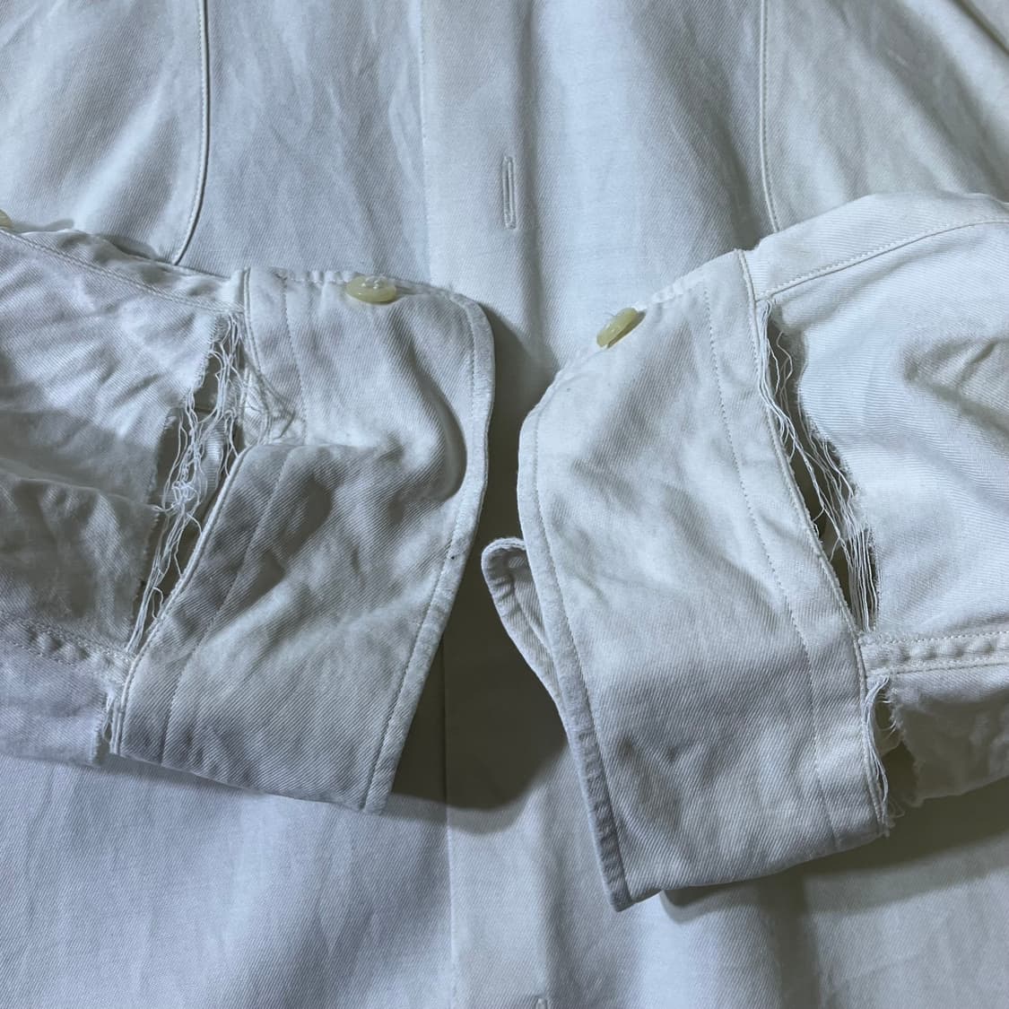 폴로 랄프로렌 실크 화이트셔츠(kold_8406) 상품이미지7