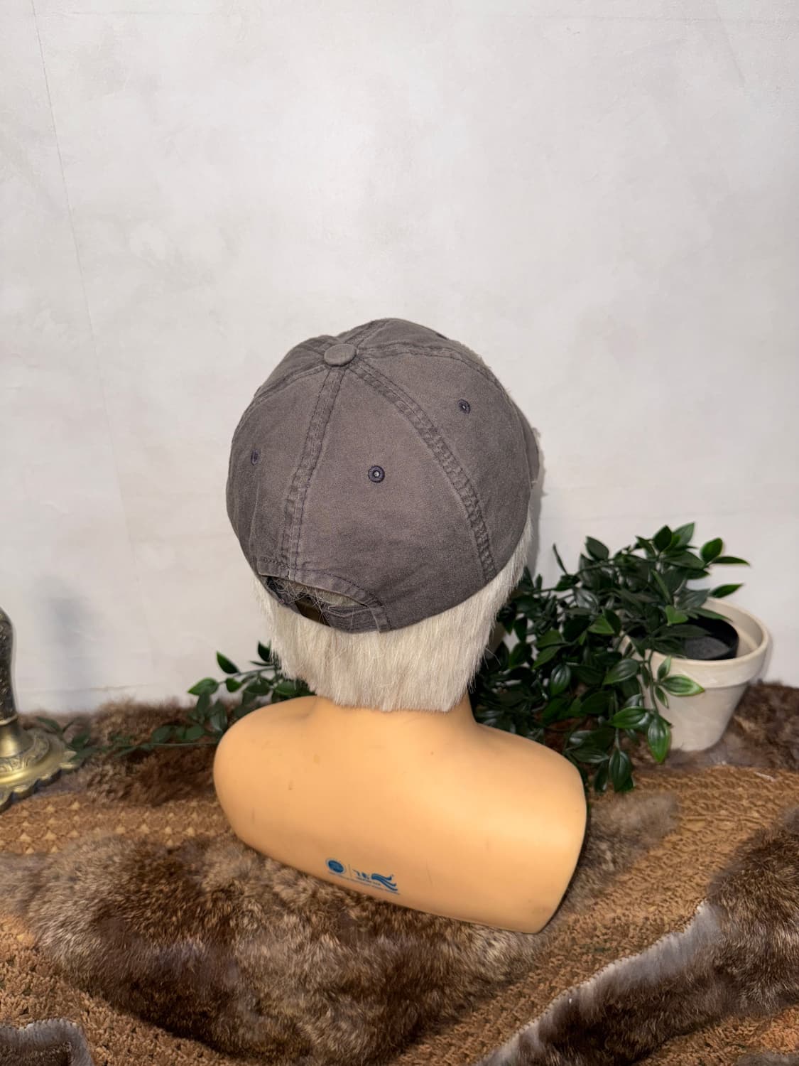 Von Dutch pink gray logo ball cap  상품이미지3