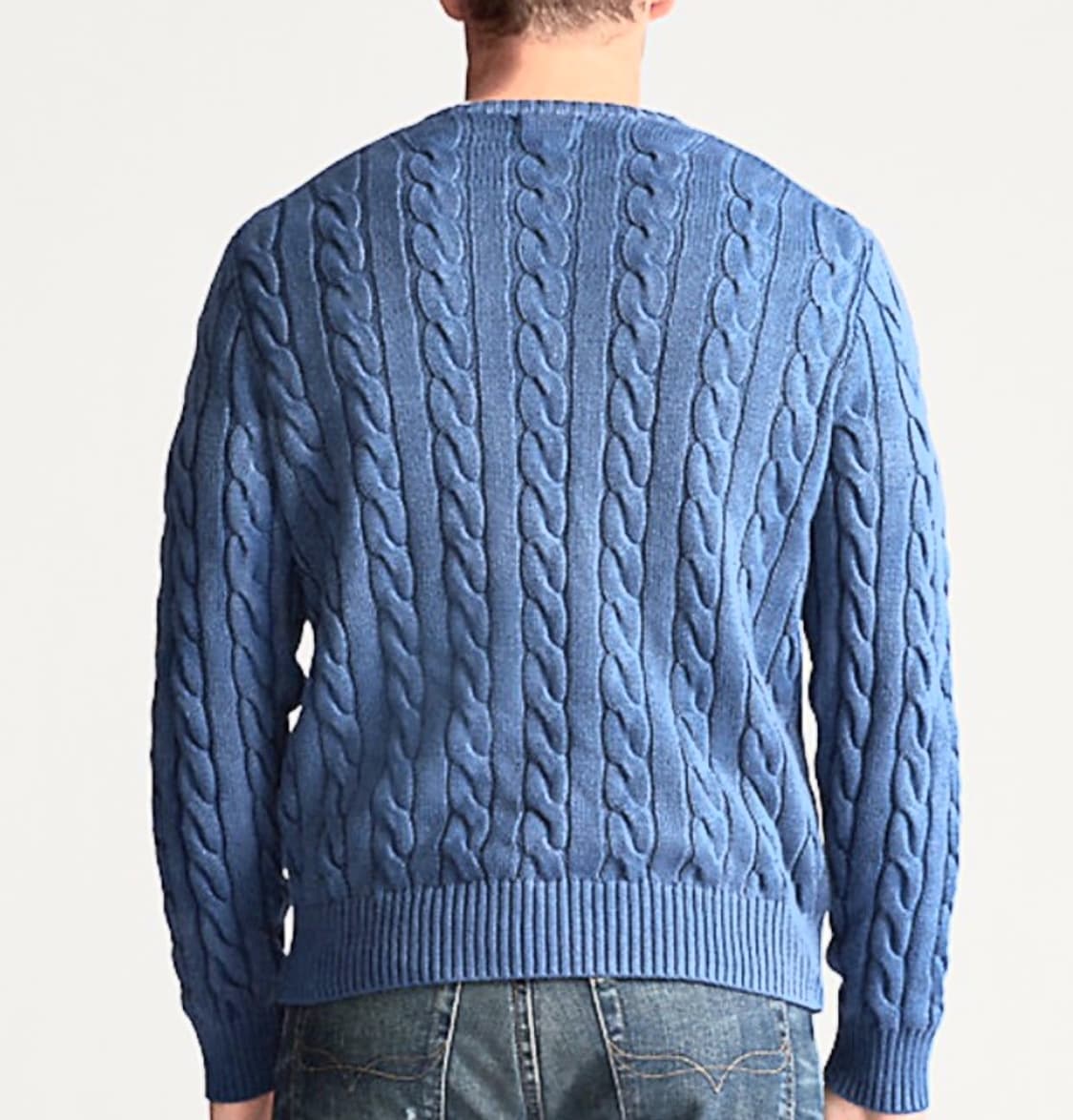 폴로 랄프로렌 남여 꽈배기니트 95-100/66-77 상품이미지4