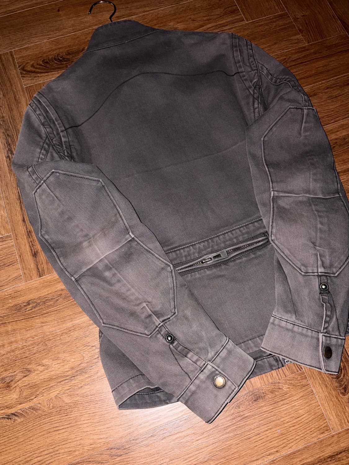 빈티지 디테일 바이커 자켓 상품이미지8