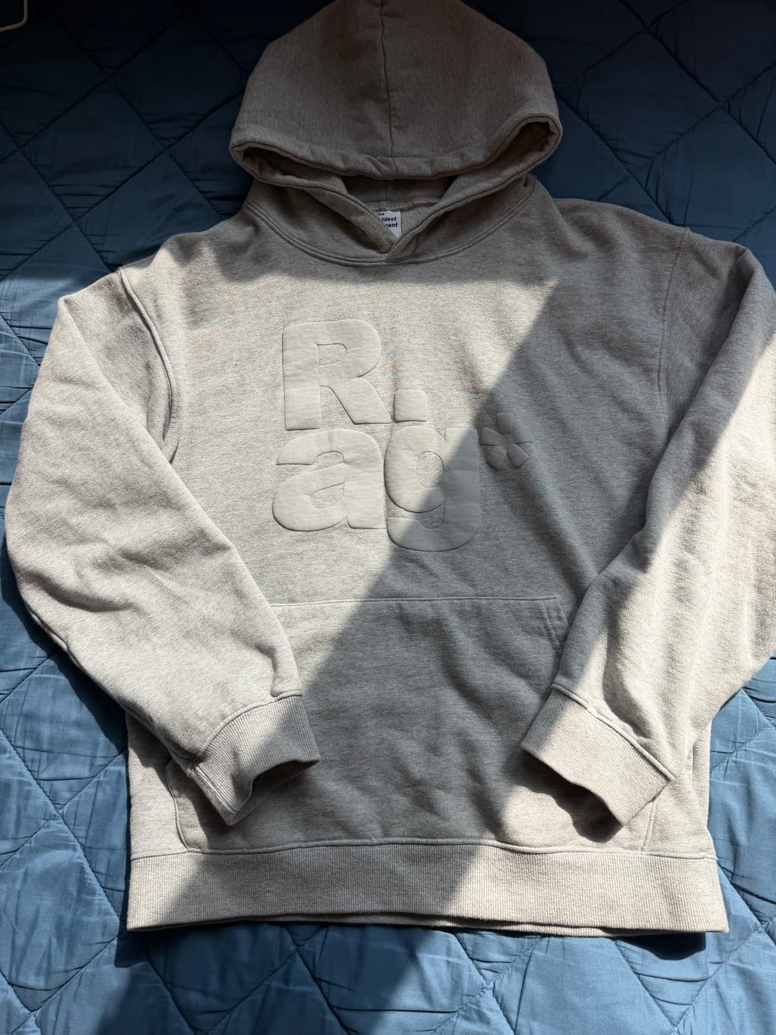 TCM rag hoodie (grey) M 상품이미지1