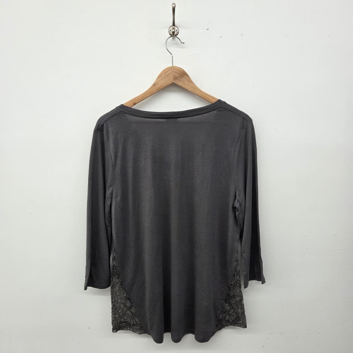 할리데이비슨 긴팔 티셔츠 레이스 블랙 여성 XL 상품이미지4