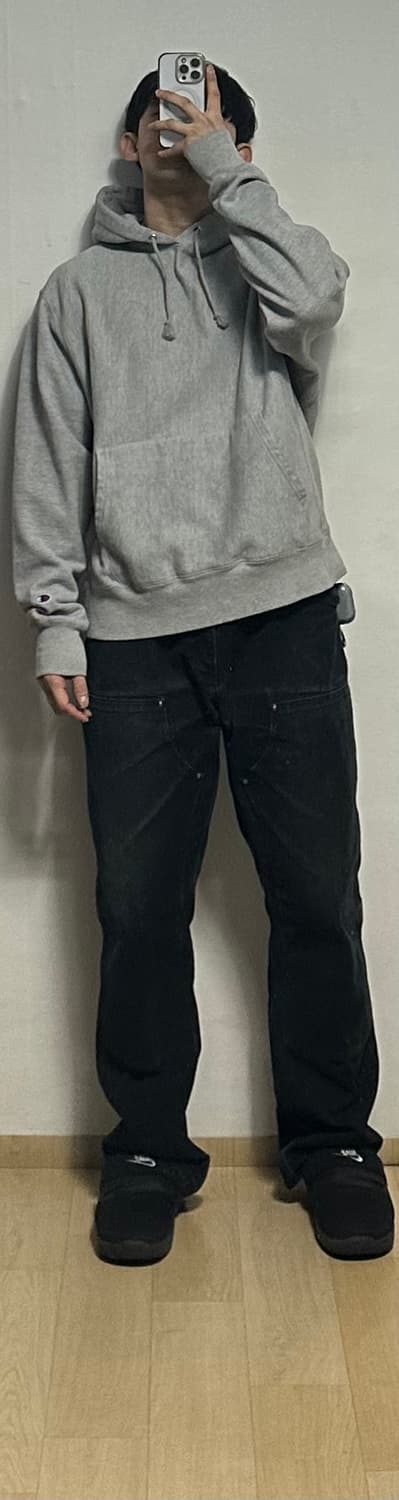 챔피온 리버스위브 후드티 상품이미지5