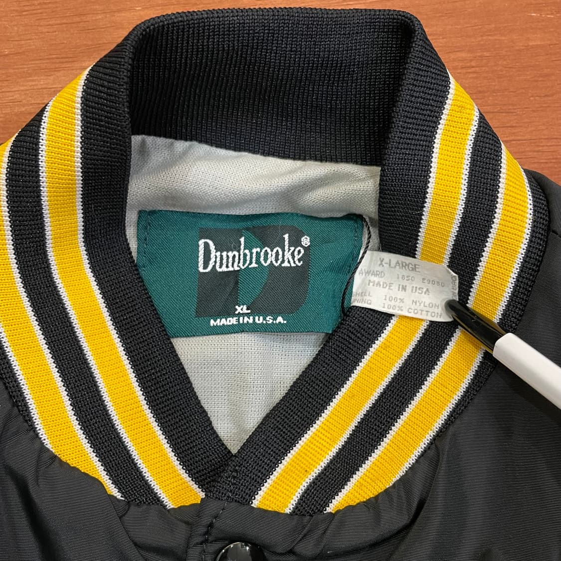 (XL) USA Dunbrooke 던브룩 나일론 스타디움 바시티 자켓 상품이미지6