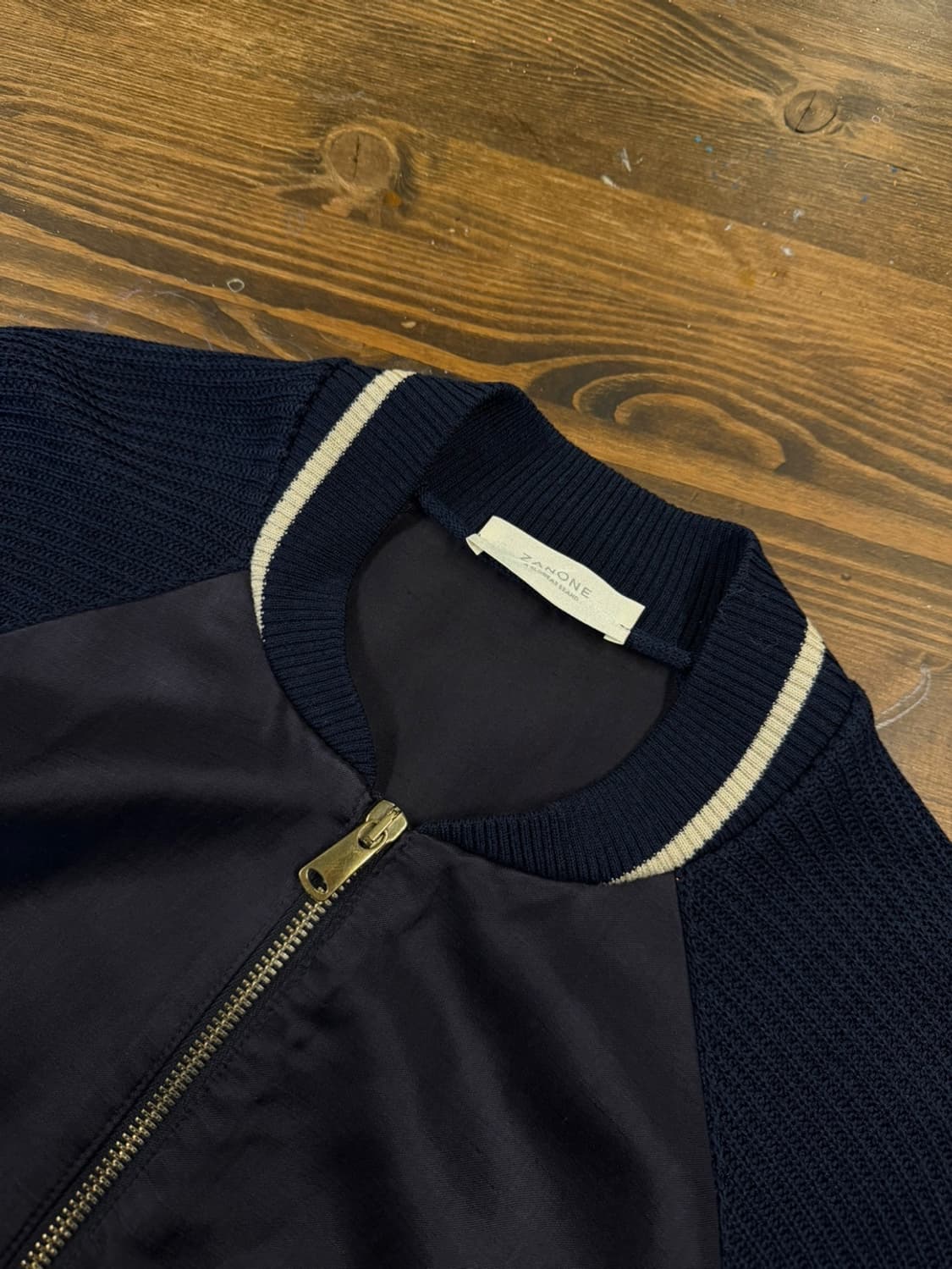 자노네 짚업 블루종 55~66 상품이미지7