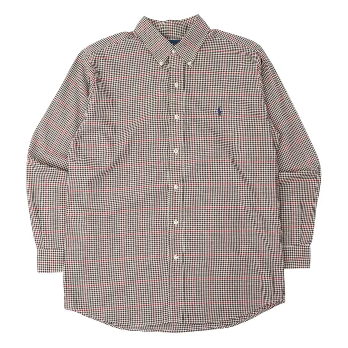 폴로 랄프로렌 브라운 체크 블레이크 셔츠 상품이미지1