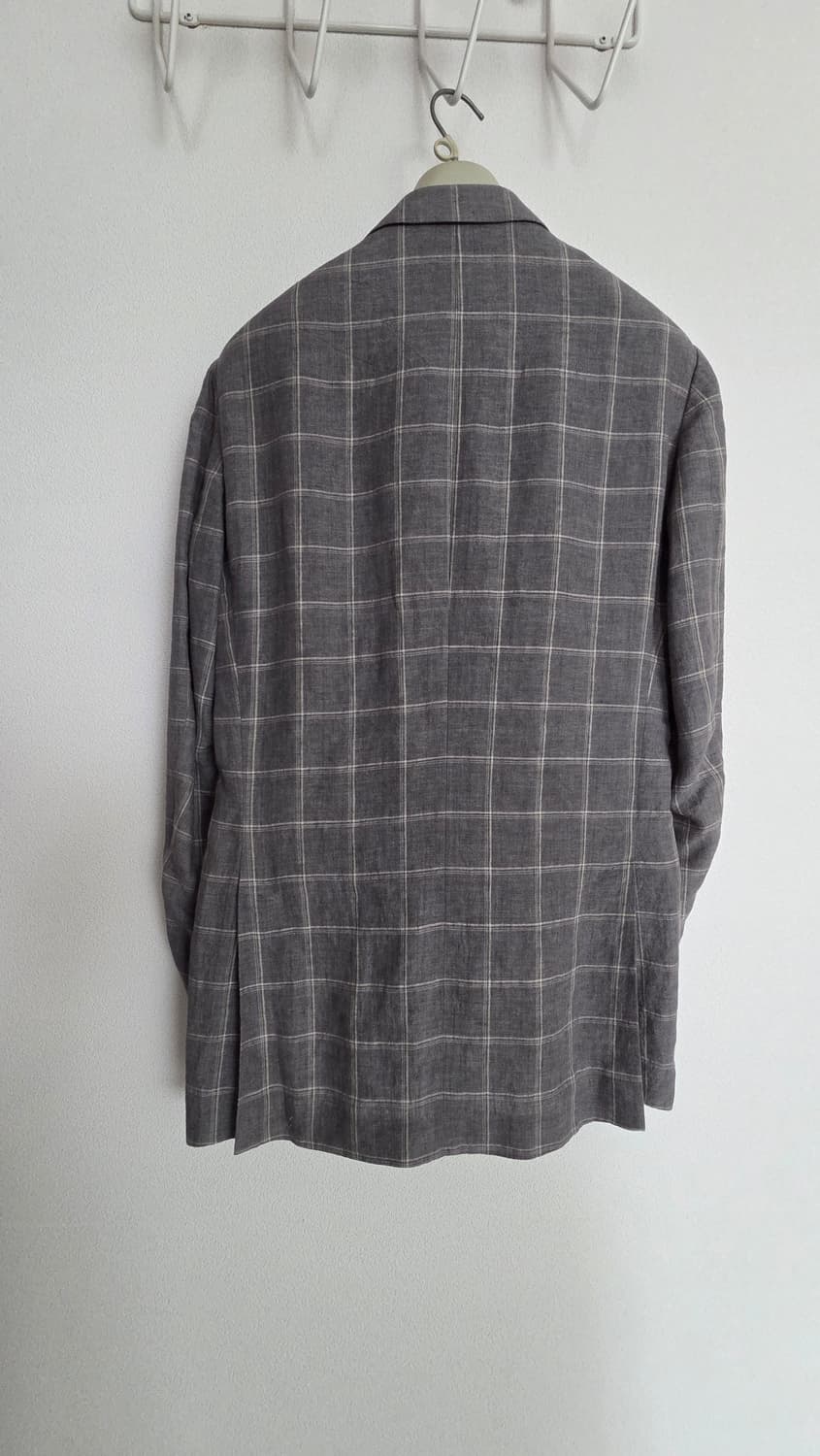 Z Zegna 체크 블레이저 48R 상품이미지2