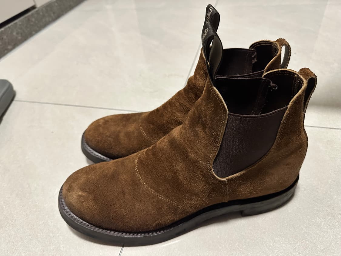 RRL 더블알엘 스웨이드 콩그레스 부츠 상품이미지3