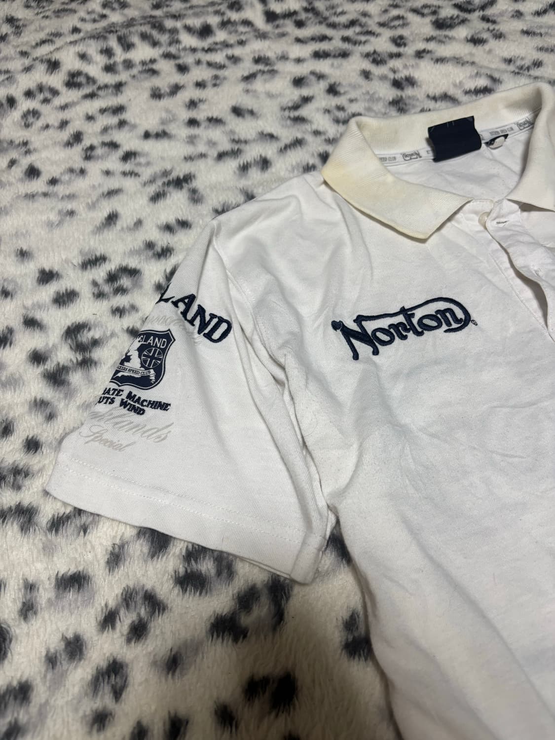 “Norton” Y2K Old Glory Print Tee 상품이미지4