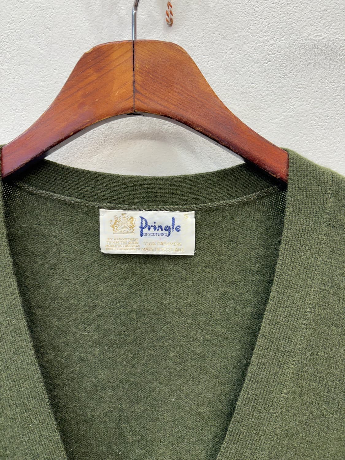 프링글오브스코틀랜드 캐시미어 가디건 상품이미지2